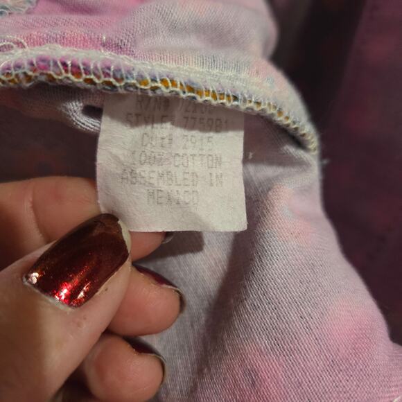 Vtg 80s 90s Esprit Floral Weekend Duffel Tote Bag Large Double Shoulder Strap - Picture 9 of 12